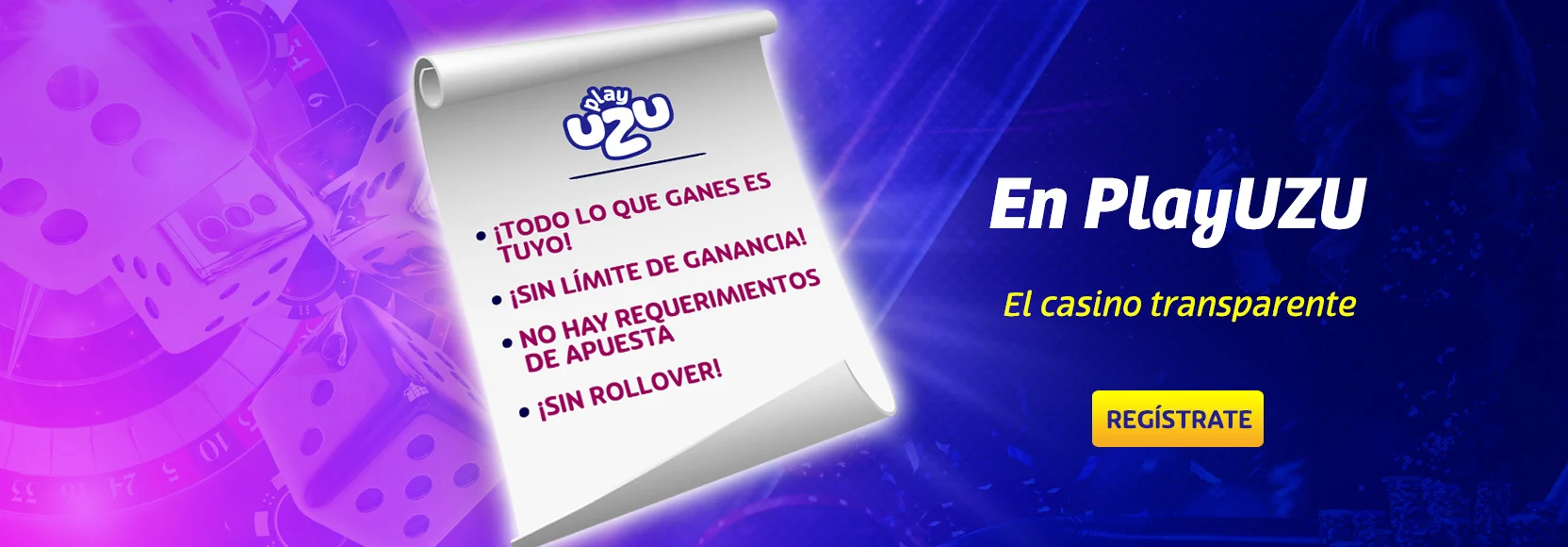 En PlayUZU El casino transparente